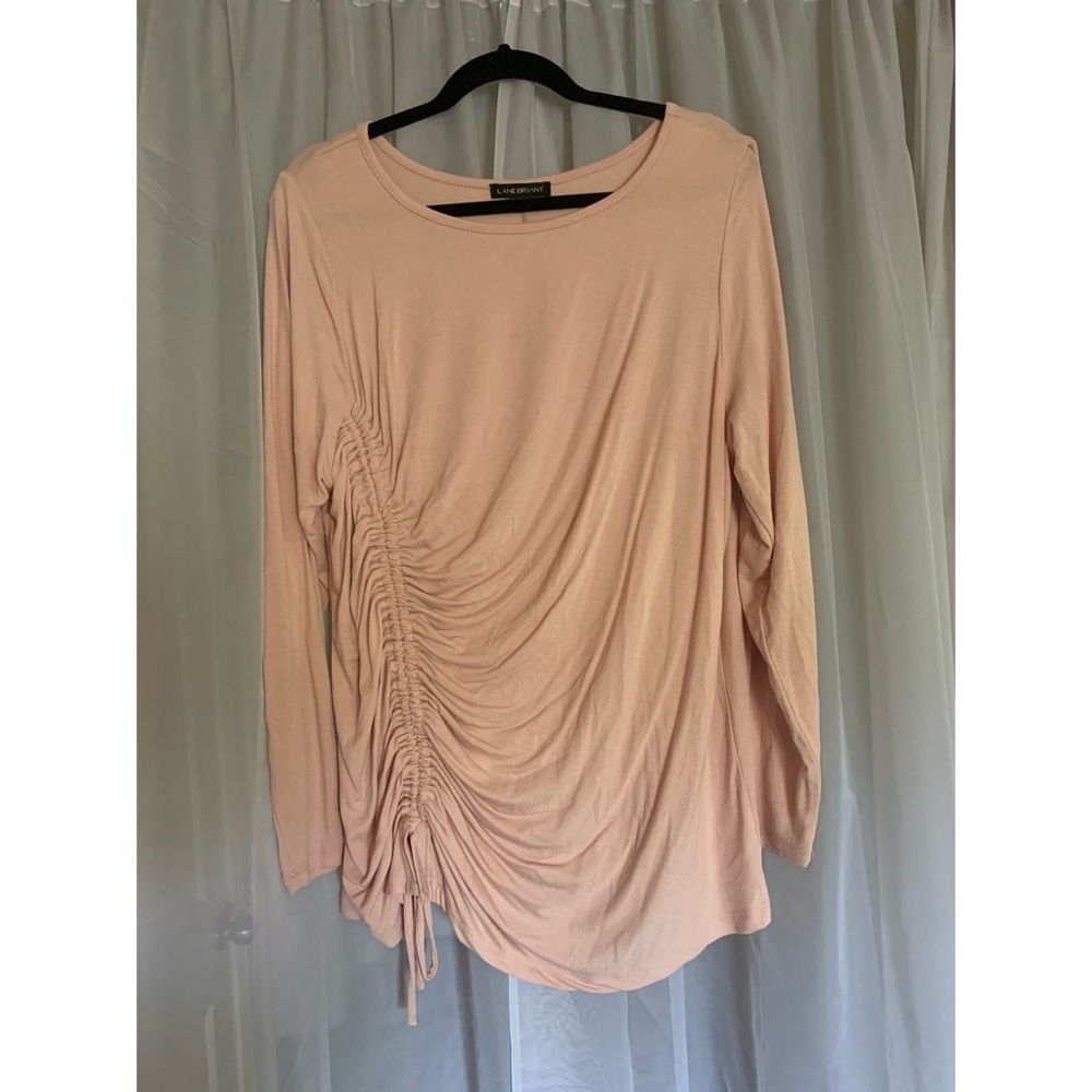 Blush Ruched Top